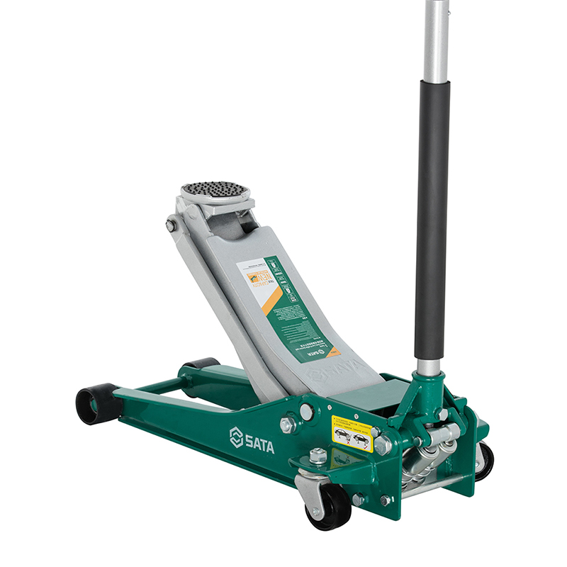 SATA-97813 Лидер продаж, портативный сверхмощный горизонтальный гидравлический домкрат 3 тонны