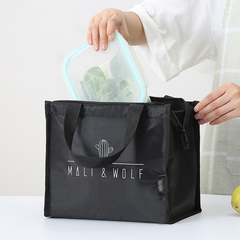 Heavy Duty Insulated Reusable Tote Soft Cooler Bag Grocery Thermal Beer Cooler Bag