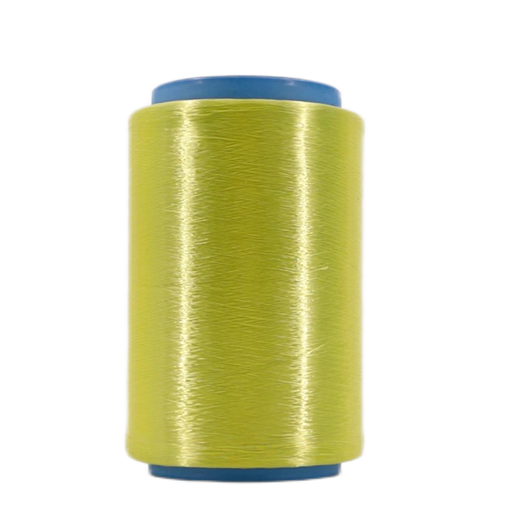 Производитель высокомодульной пряжи 1420D 1580dtex Kevlar Para Aramid волоконная нить для оптического кабеля