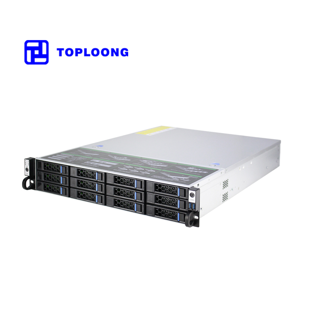 Горячая Распродажа! Подключаемый Серверный корпус NAS 2U 12 секций 19 дюймов OEM 2U Стандартный блок питания или избыточный блок питания ATX,ATX CN;GUA Usb