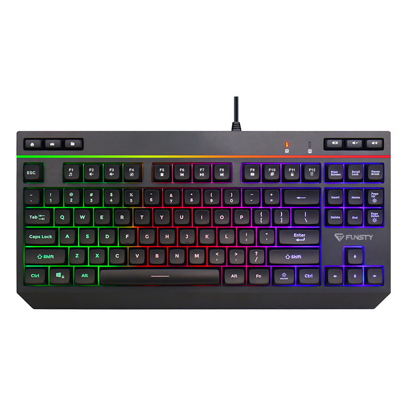 Игровая клавиатура 80% Проводная клавиатура игровая клавиатура для ноутбука