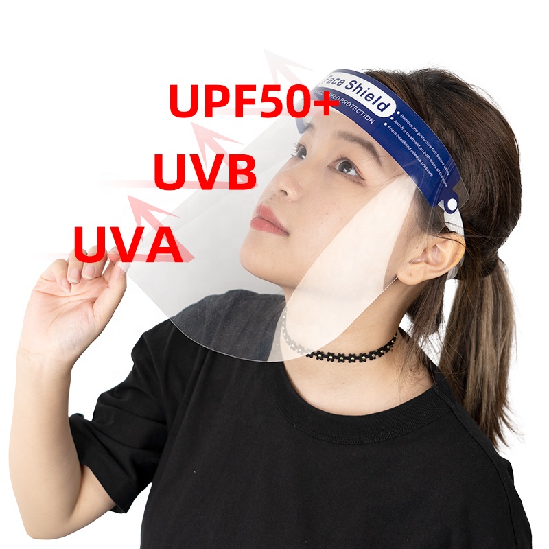Wholesale price face cover shield custom UV Protection face shields
