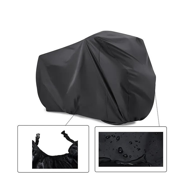 Bicycle Cover 190T Waterproof Bike Rain Cover For Outside Storage