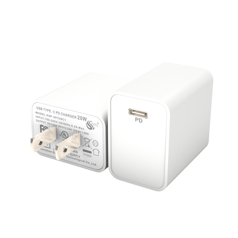Оптовая продажа, одобрено UL FCC, разъем для канады, сша, PD 20 вт, usb c, быстрое зарядное устройство для iphone 12