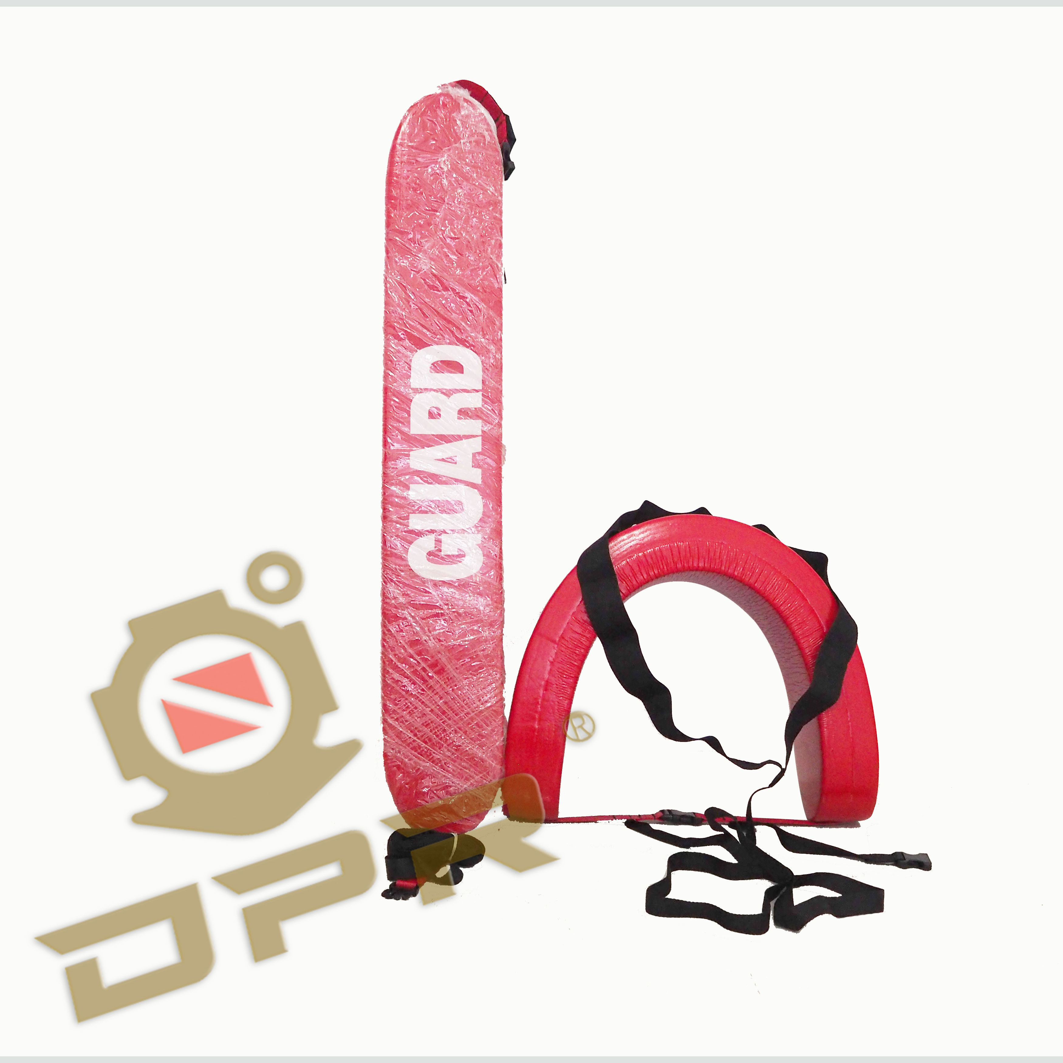 DPR 40 ''или 50'' дюймовые стандартные EVA защитные логотипы спасательные трубки Lifeguard в красном цвете