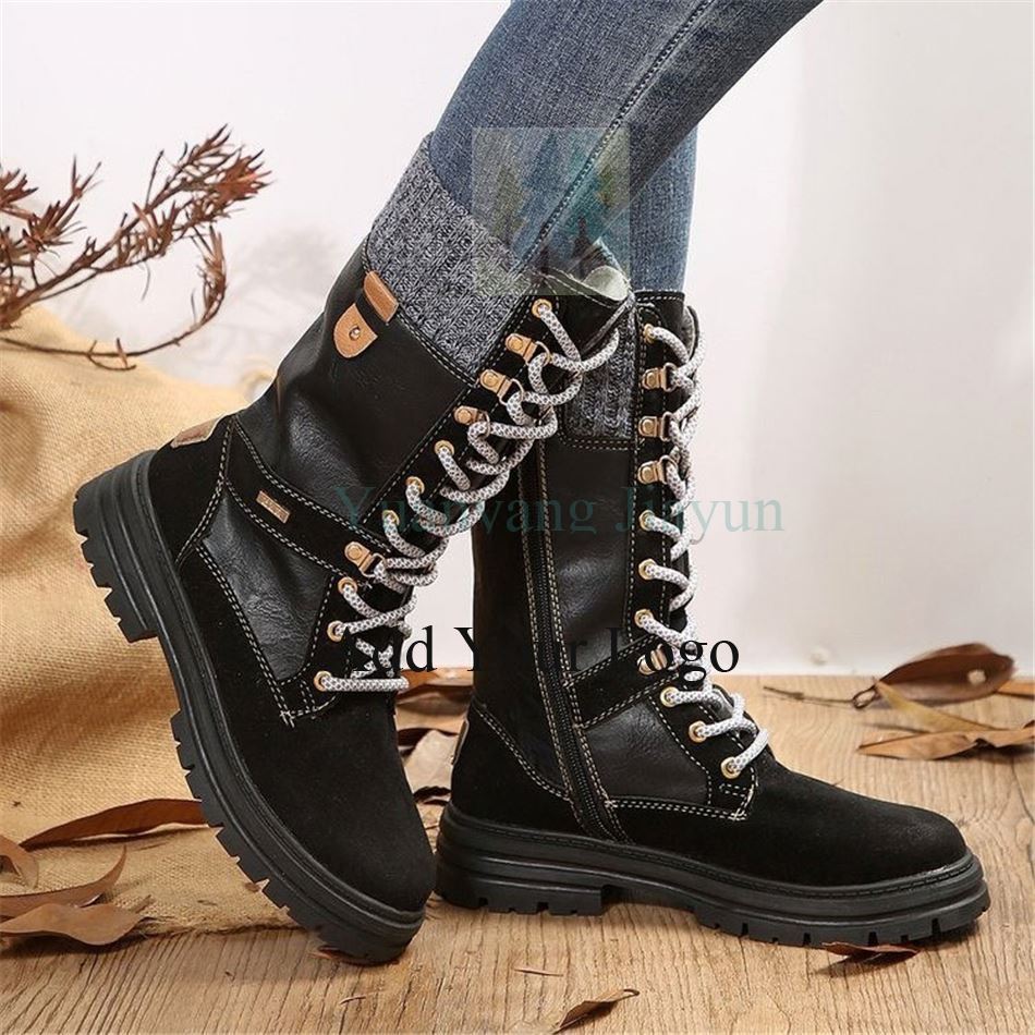 Boots Desert Waterproof Work Safety Boots Climbing Sport Shoes Outdoor Hiking Combat Fishing Camping Combat Boots