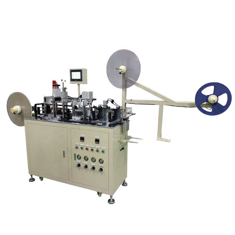 Carrier tape forming machine for SMD packaging