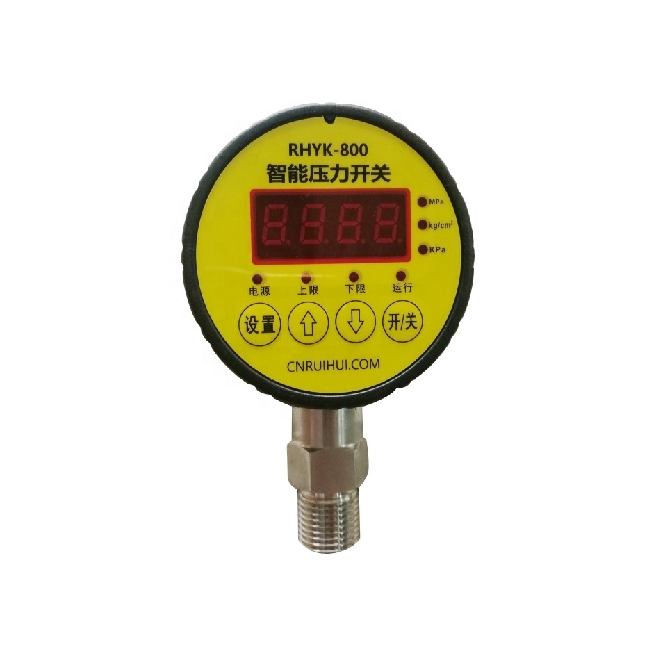 Hydraulic Screw Pressure Switch for Water Media General Application Angle Structure