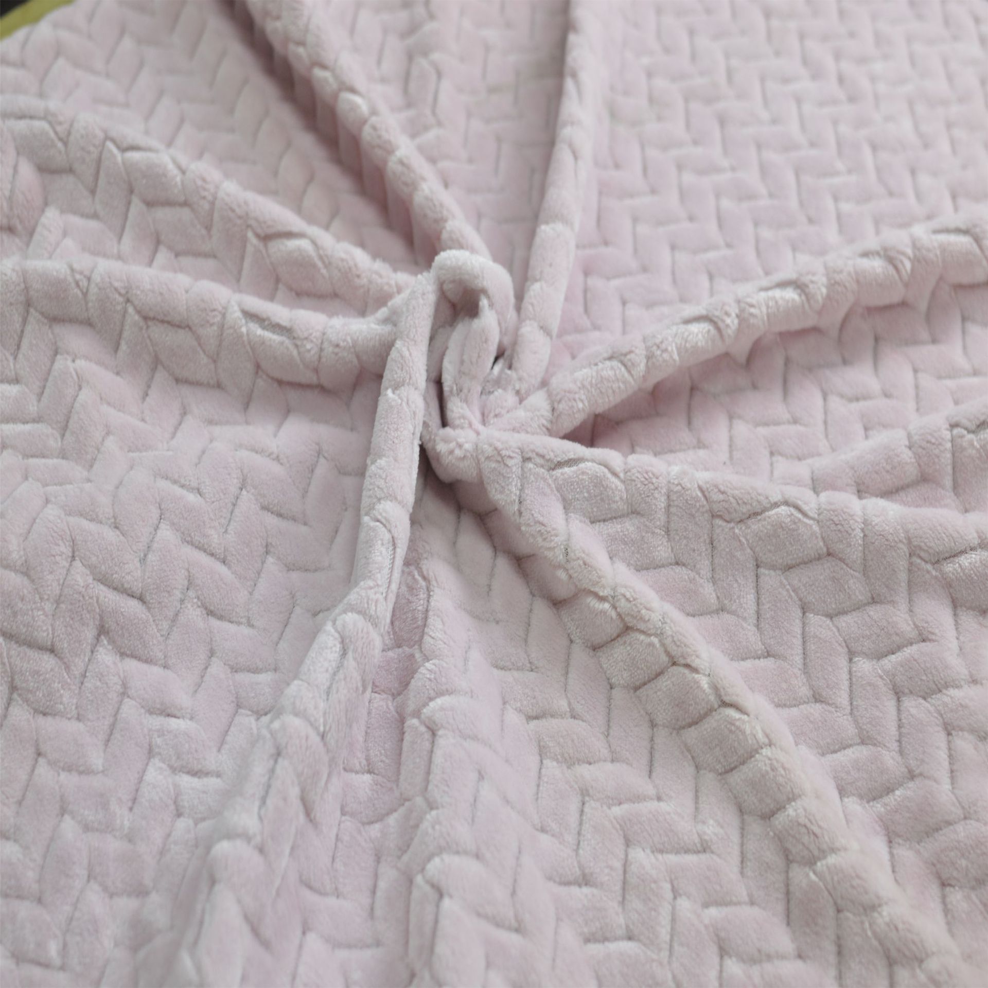 100% polyester knitted printed pattern coral fleece fabric for blanket