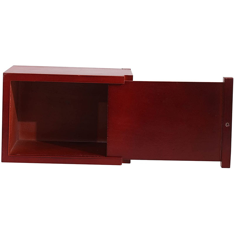 Pet funeral urns wooden box retro wooden pet urns with photo frame