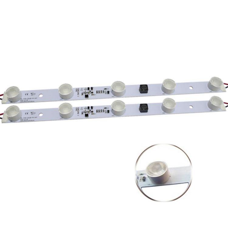 Высокая мощность 3535 smd edge light bar с объективом