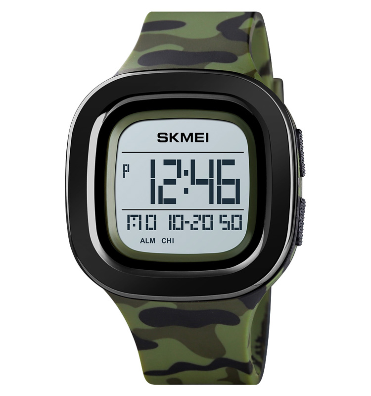Спортивные цифровые часы Skmei 1580, часы 5ATM, женские часы jam tangan, мужские часы