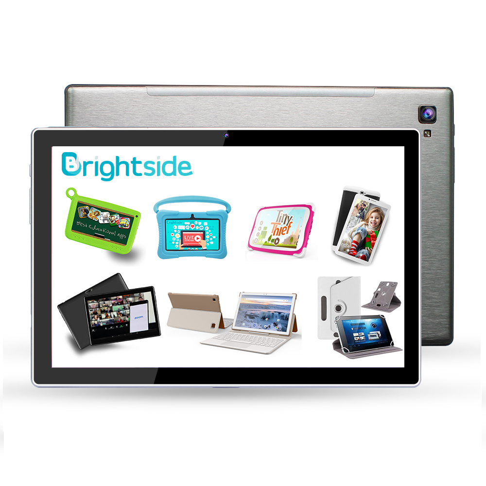 Brightside WiFi Android планшеты 1 Гб 2 Гб RAM 16 ГБ 32 ГБ 64 Гб ROM Дети образовательный бизнес 7 дюймов 10 дюймов 10,1 дюймов планшетный ПК