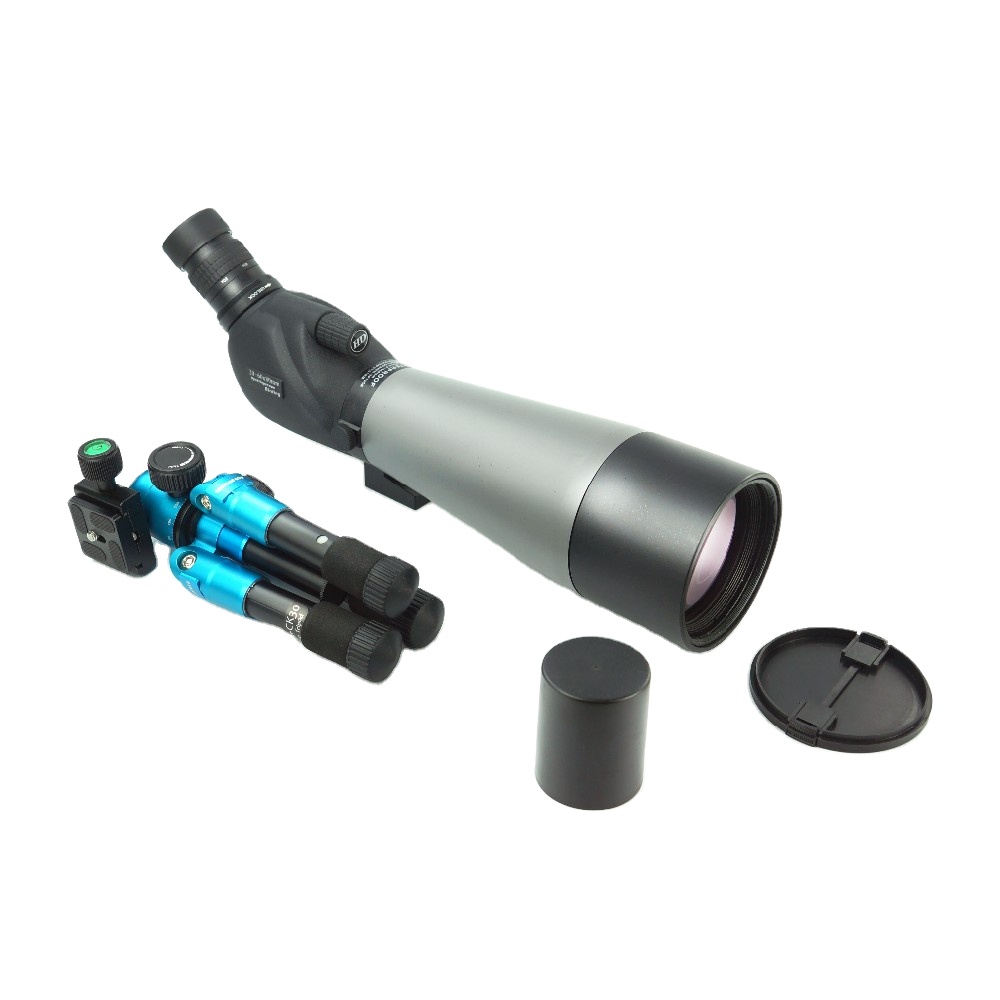 SKWoptics 25-75X80, точечная труба и компактный штатив из аэрокосмического алюминия для наблюдения за птицами/охотничьего телескопа