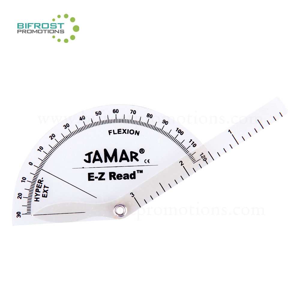 Plastic Protractor Bending Angle Measurement Pocket Finger Goniometer