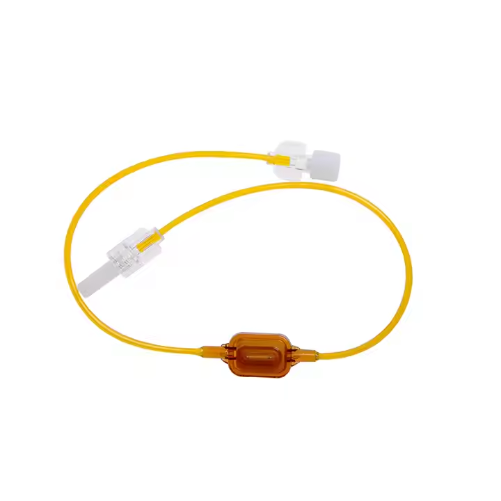 Oncology Medicine Infusion Lightproof Extension Set PVC/PE/PES Medical Consumables Disinfecting Type Eos for Cancer Treatment