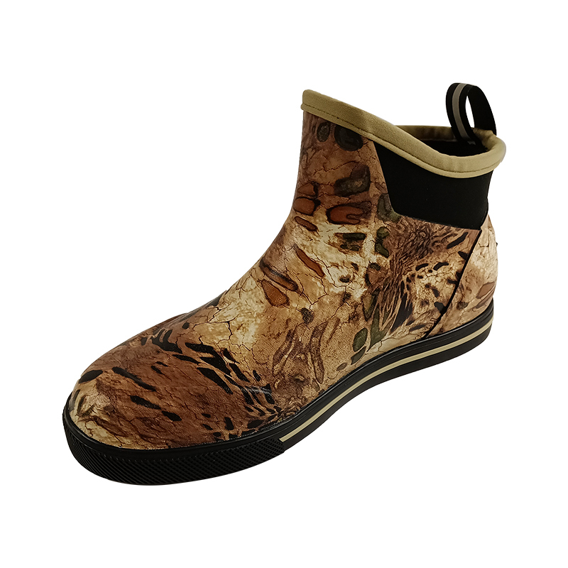PRYM1 Camo Neoprene Rubber Waterproof Wave Shoe High-Performance Fishing & Deck Boot