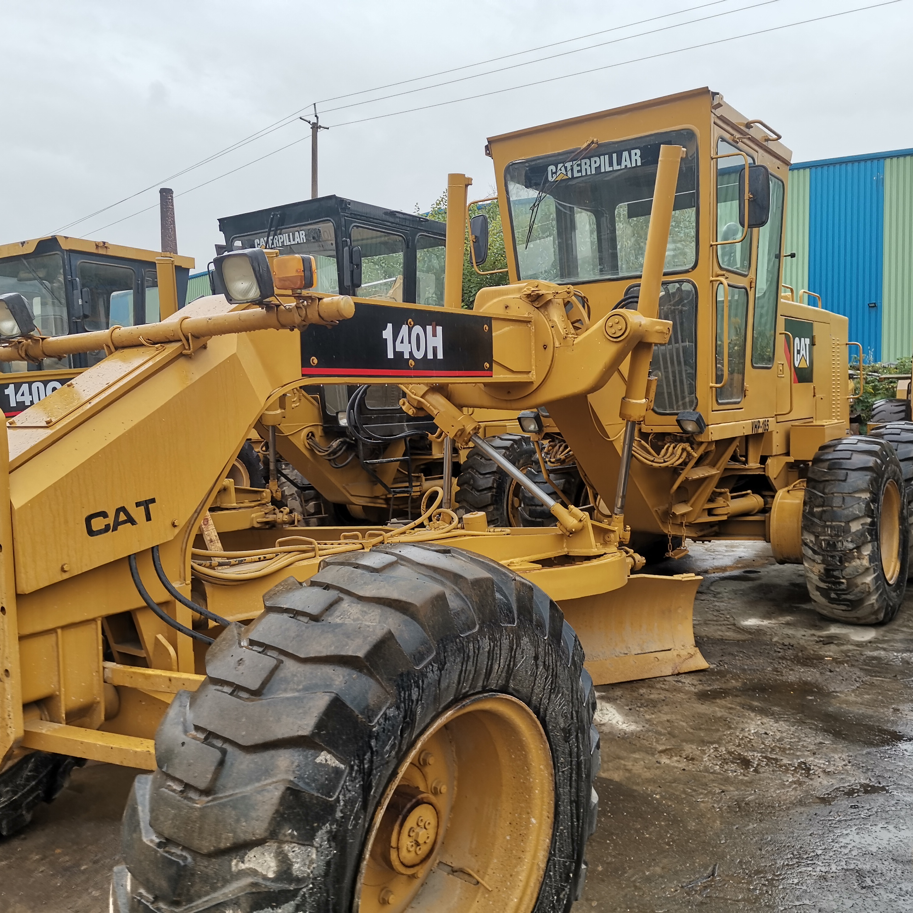 Продается б/у автогрейдер cat 140H 140g 140k 120h 120g