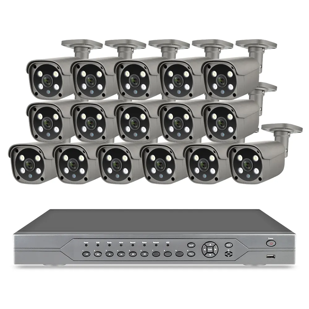 Home Commercial 16 Channel IR Night Vision IP Camara Cctv Security Camera System