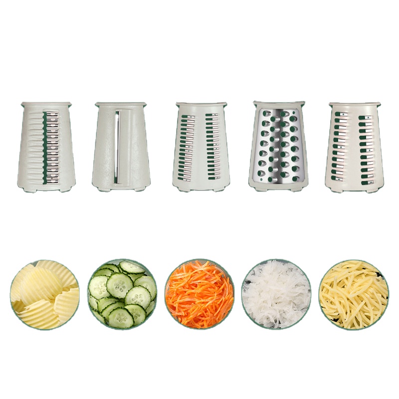 Multifunctional hand roller vegetable cutter kitchen tool slicer potato shredder