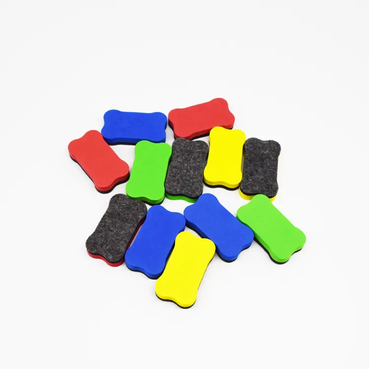 Best Price School Office EVA Magnetic Dry Eraser Sponge Chalkboard Eraser for Magnetic Whiteboard Eraser