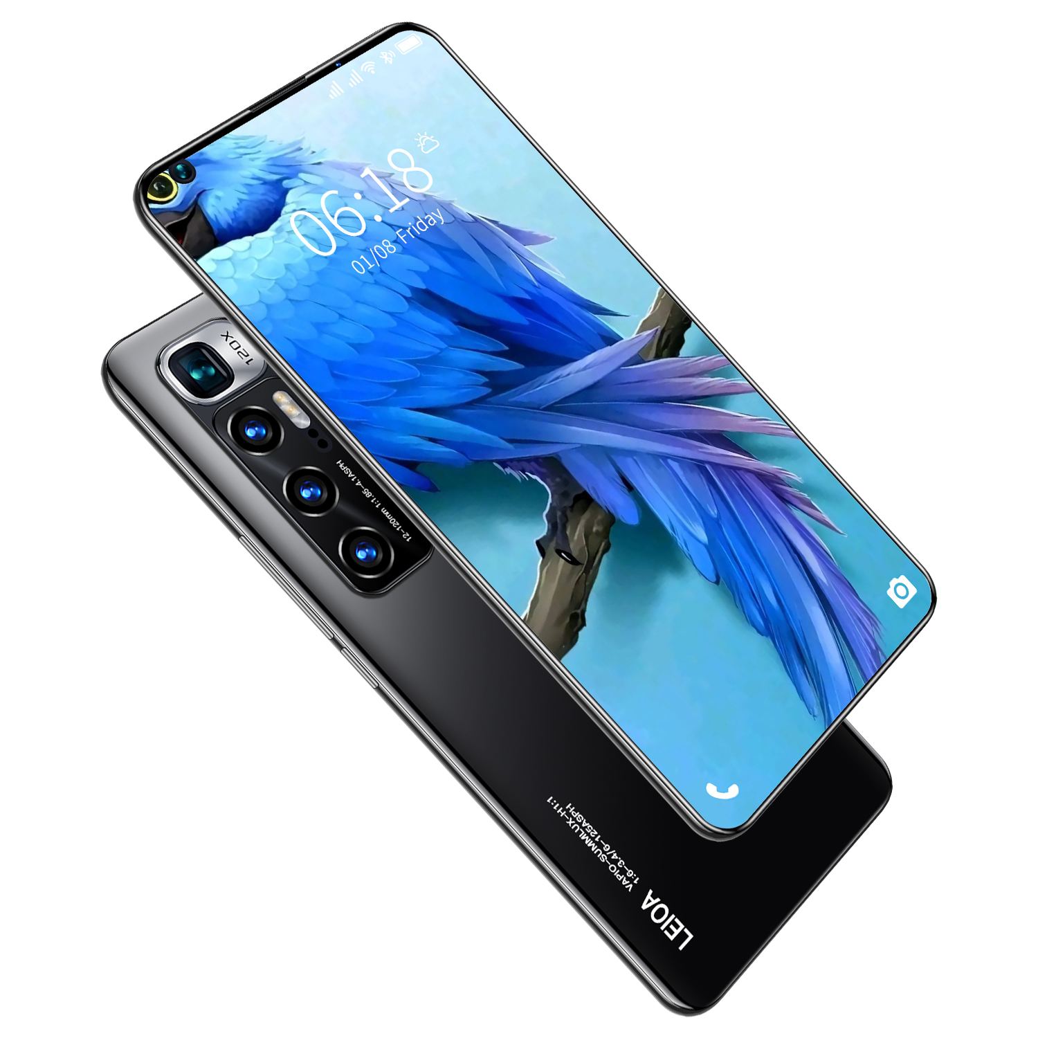 M11 PRO Дешевые 6,8 дюймовый смартфон Android 10,0 Nano-SIM с функцией распознавания лиц