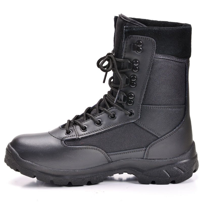 Chaussures-Homm Lightweight High-Top Breathable Outdoor Hiking And Hiking Comfortable Military Tactical Boots