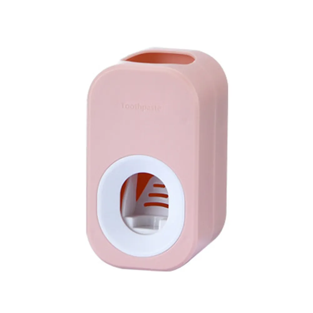 Accept Custom Logo Wall-mounted Toothpaste Squeezer, New Bathroom Hands Free Automatic Toothpaste Dispenser