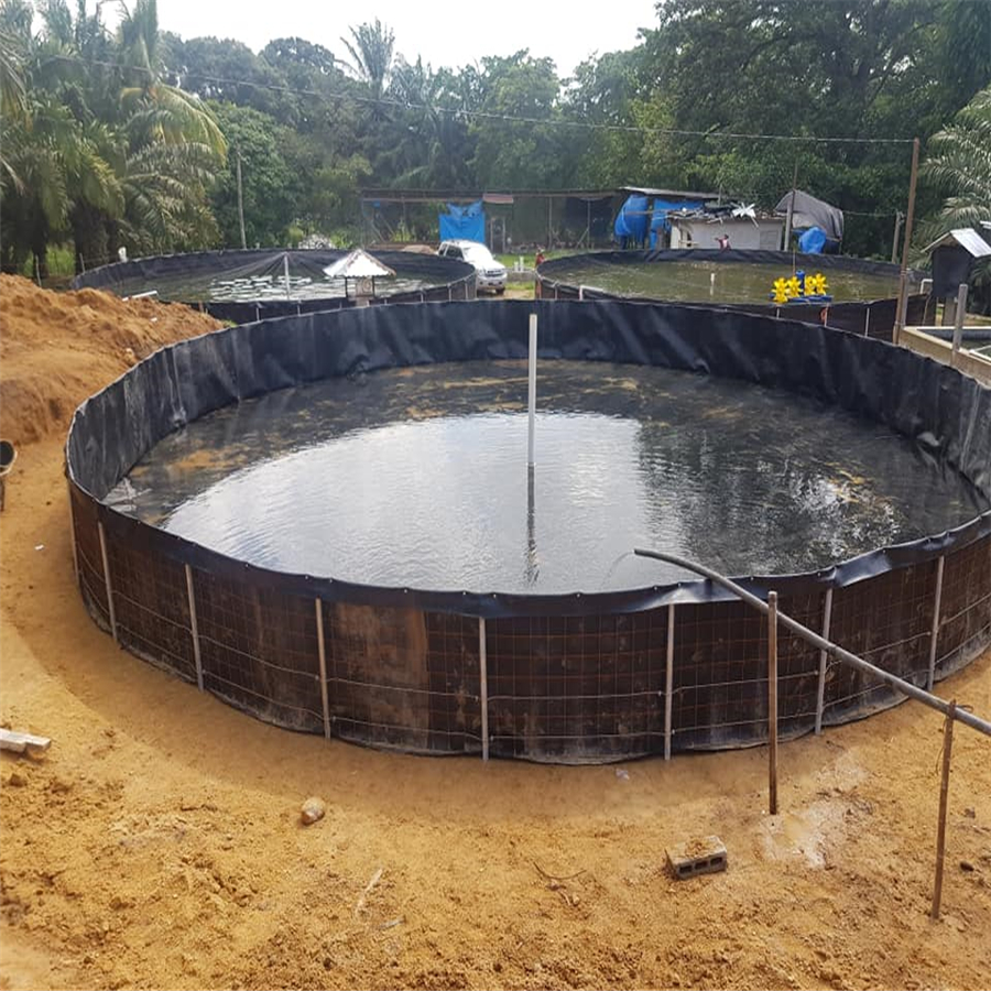 Гидроизоляционная мембрана 1 мм круговая геомембрана Pond Liner Geomembrane