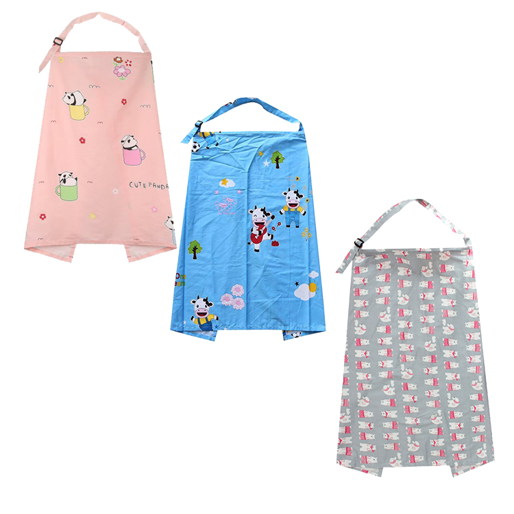 Natucare BSCI spandex nursing covers vintage floral nursing cover for breast feeding