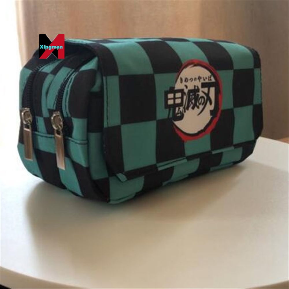 Mochilas de bolso sac Популярные японские 18 видов конструкций с героями мультфильмов демон убийца сумка для ручек из аниме kimetsu без Yaiba пенал для студентов
