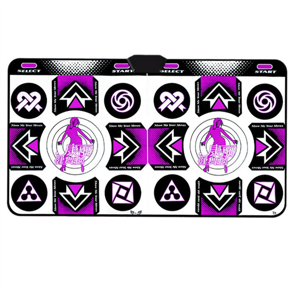 Hot Sale Wireless Double Exercise Game Dancing Led Floor Dance Mat