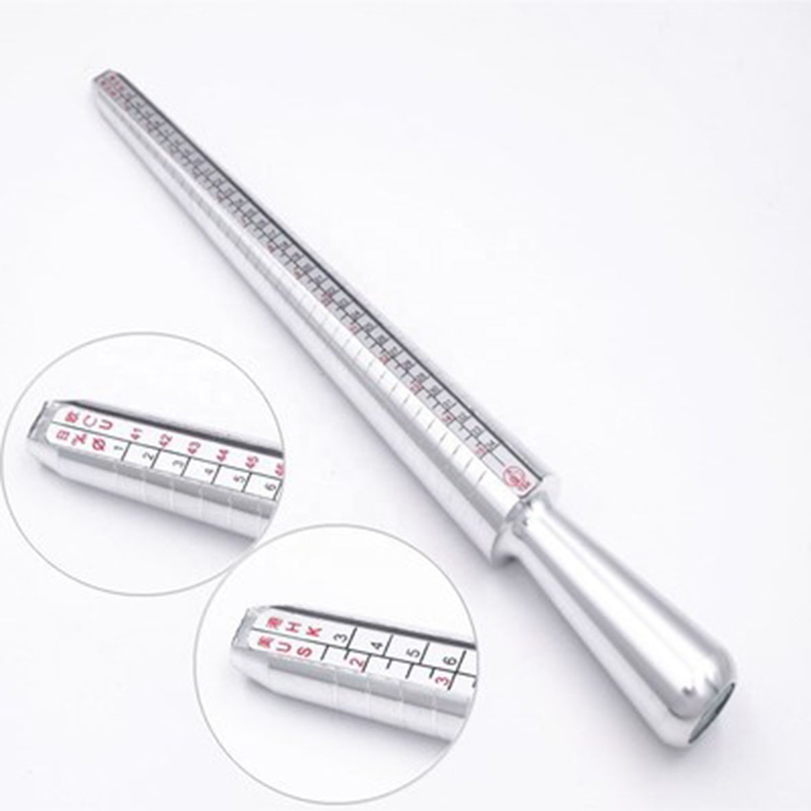 Wholesale Finger Measurement Tools Ring Hand Inch Rod Hong Kong Size Ring Rod