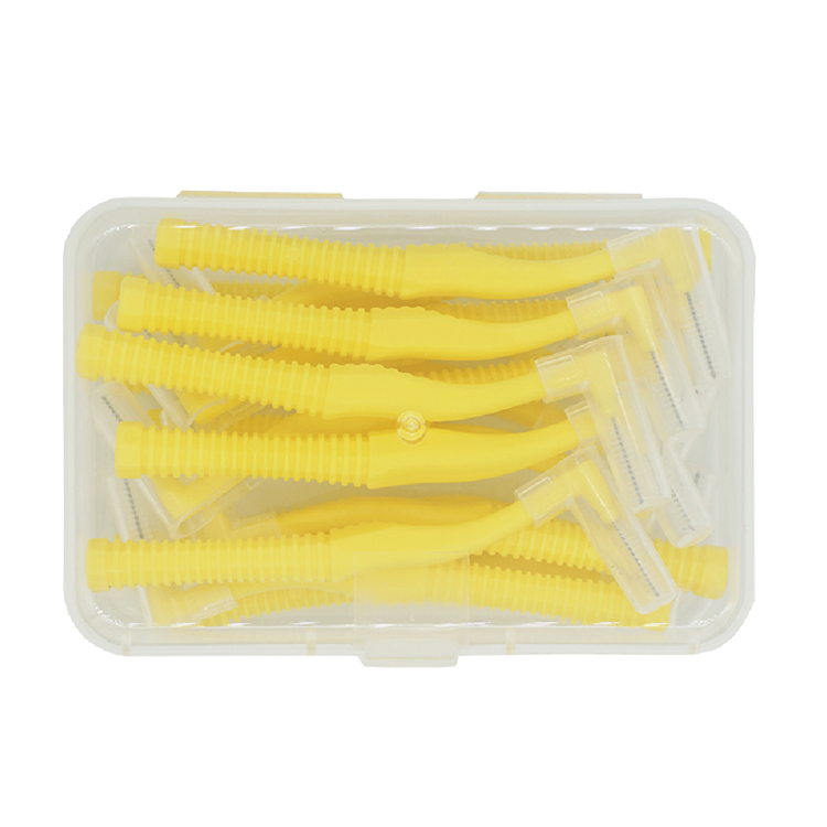 Soft And eco-Friendly Oral Cleaning And Hygiene 1.0mm 20pcs Interdental Brush