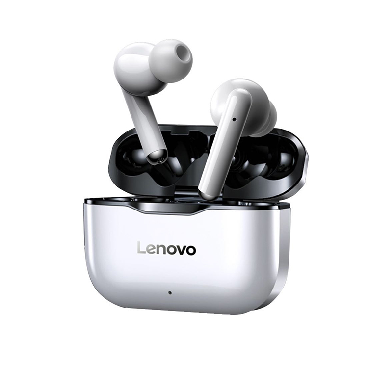 Оригинальные наушники TWS для Lenovo LP1 BT5.0, наушники-вкладыши, Беспроводная зарядка, стерео 9D, водонепроницаемые наушники с шумоподавлением