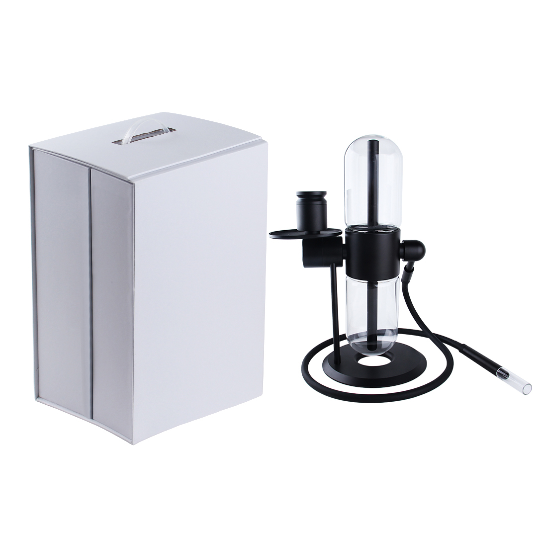 Hot portable hookah OEM ODM hookah shisha electric cig vape pen glass water flow