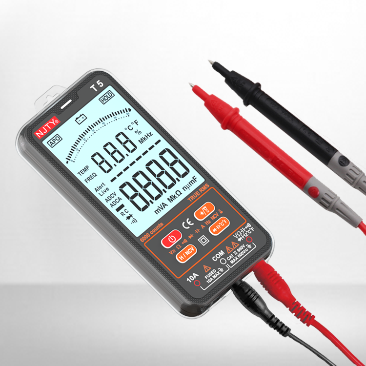 NJTY T5 cheap sale portable professional tester ac/dc 600 voltage smart auto digital electronics multimeters