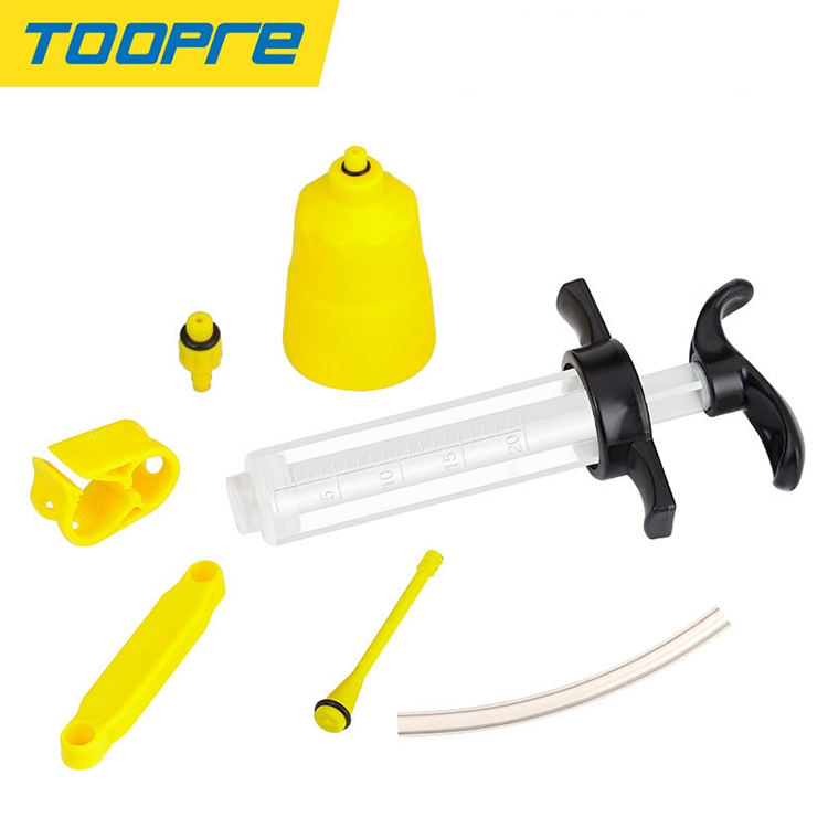 Toopre bicycle hydraulic disc brake oil bleed tool kit mtb road bike oil injector kit