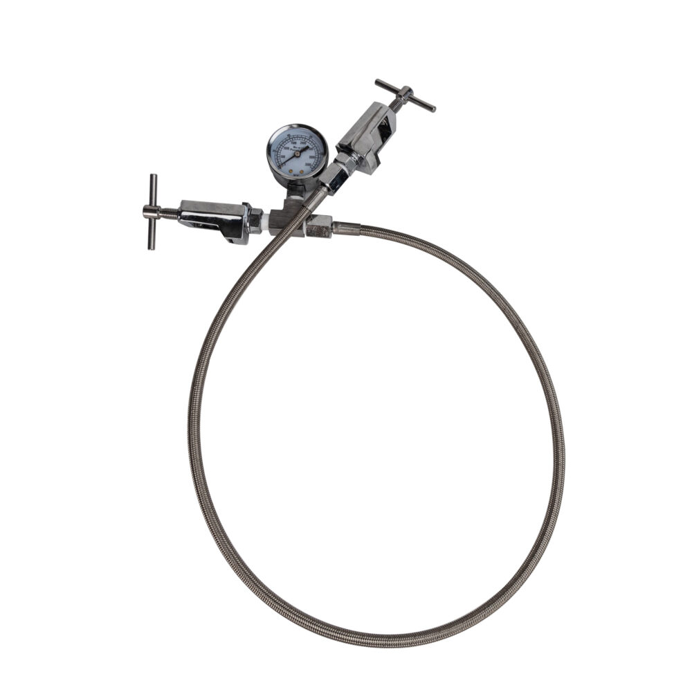 Oxygen Cylinder Filling Transfill Hose CGA 540 to CGA 870