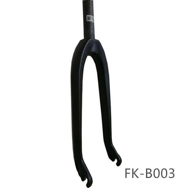 1-дюймовыечистые этикетки пробки прямая трубка BMX вилка professional carbon BMX вилка 20 "FK-B003