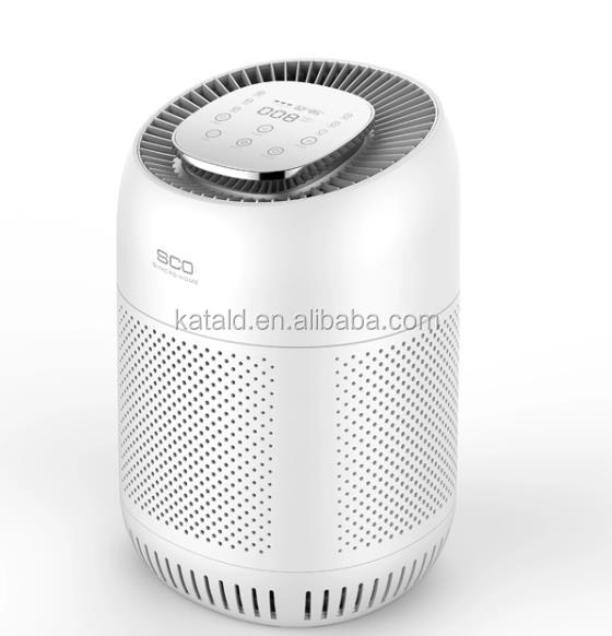 Автомобильный очиститель воздуха Hepa с датчиком PM2.5 для офисного рабочего стола и дома