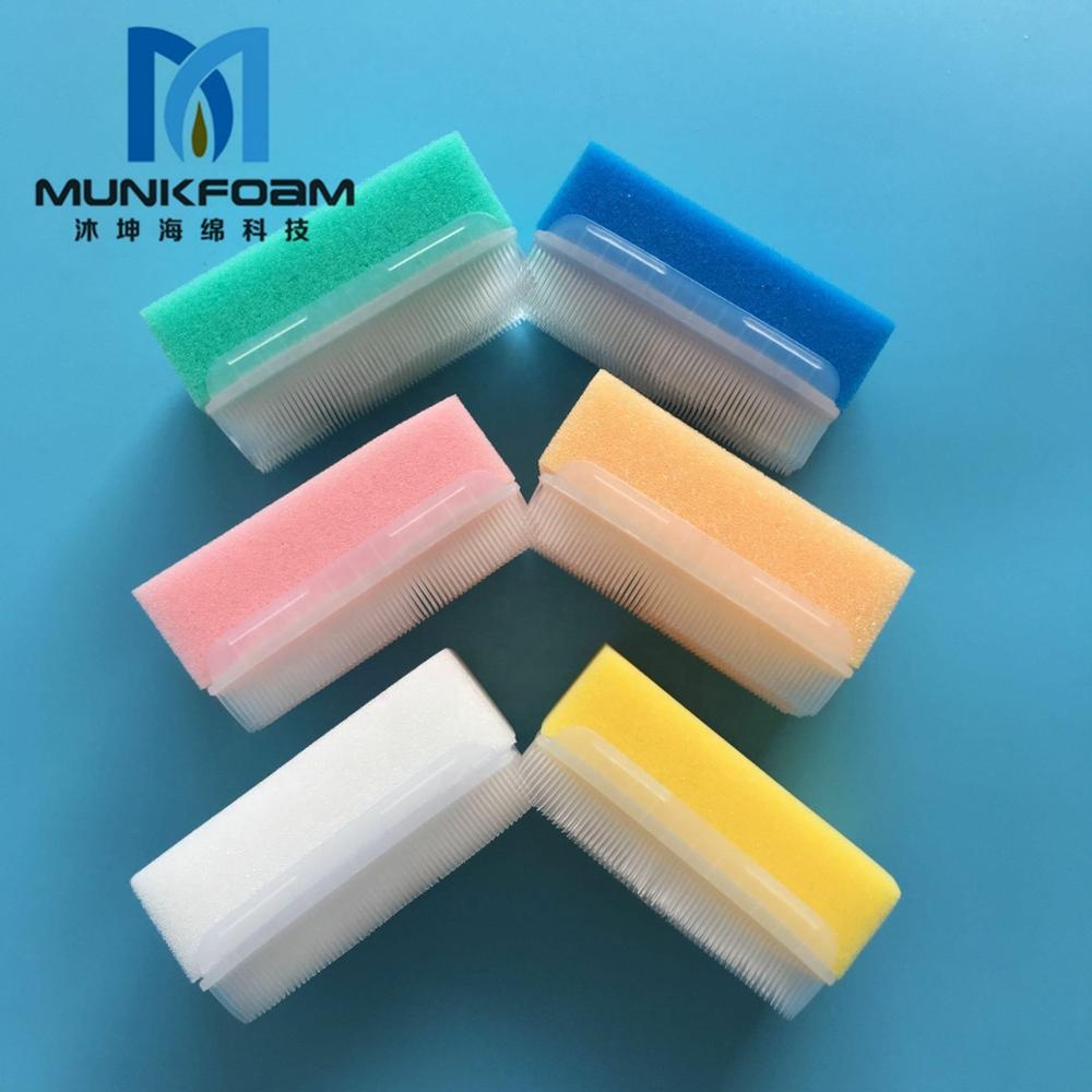 Детская сенсорная щетка MUNKCARE, губка для чистки рук, щетка для ванны с мягкой щетиной