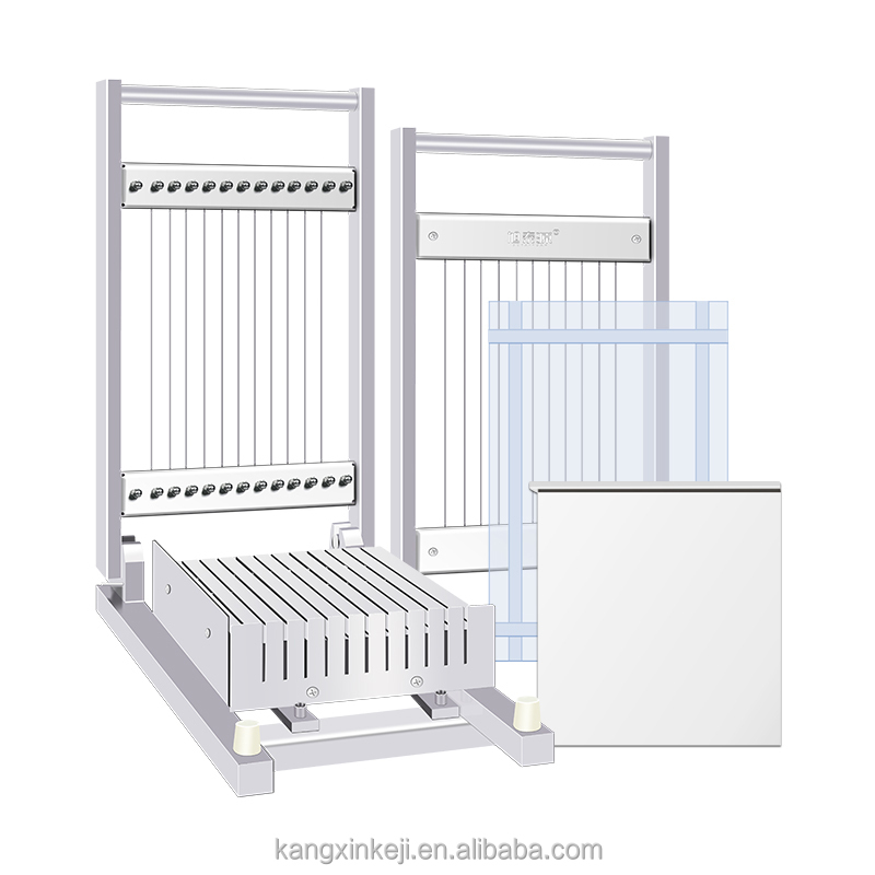 Stainless Steel Soft Candy Fudge Knife Bread Snacks Jelly Cube Dicer Chocolate Cheese Cake Wire Cutter Machine