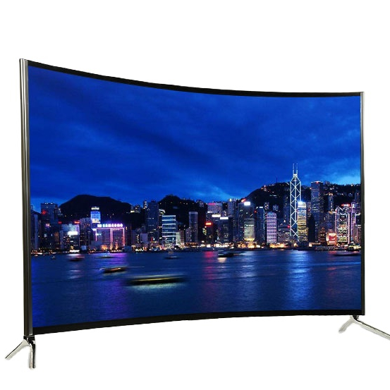 Заводской телевизор 55 дюймов smart led tv изогнутый телевизор для продажи