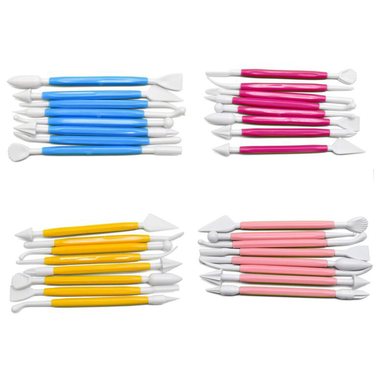 ABS material 8pcs Fondant Cake Decorating tools Set for baking tools cake decorating supplies
