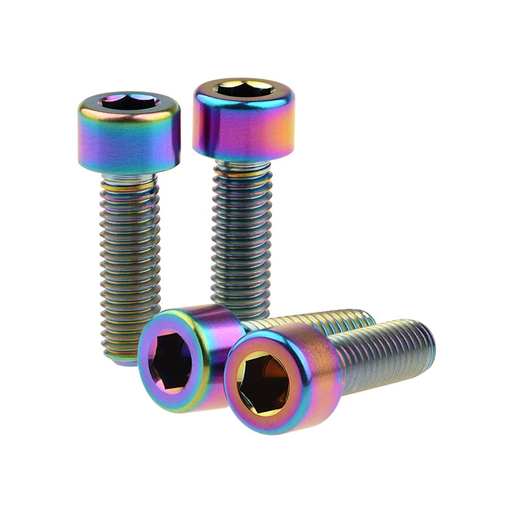 titanium hex socket allen head bolt M6 Gr5