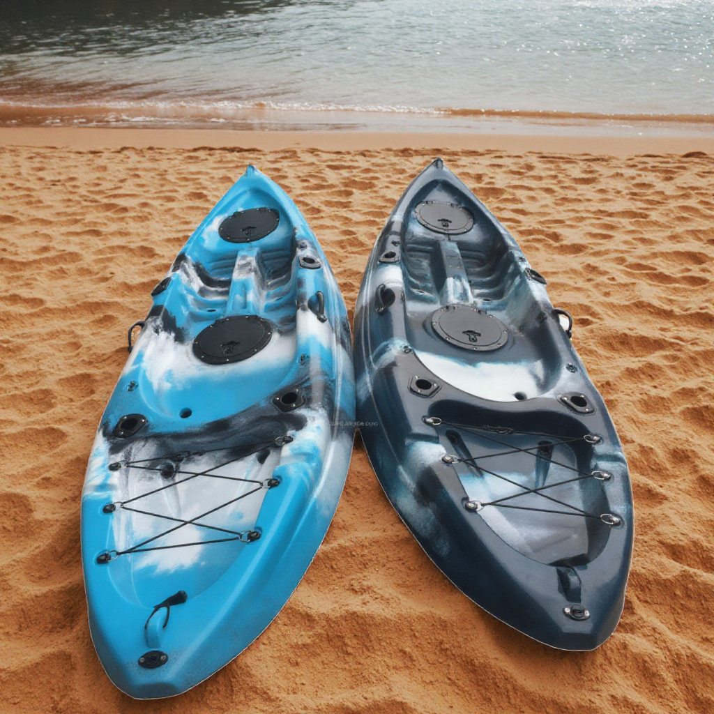 Manufacturer's Kayak And Boat For Kayaking Canoe Water Sports HDPE Hull Includes Paddle Accessory