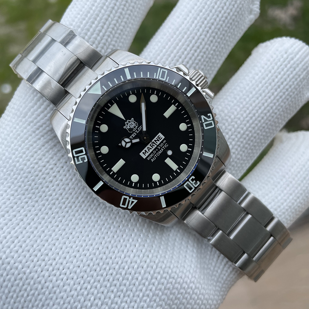 Новое поступление в мае, часы SD1954 Steeldive NH35 с автоматическим механическим механизмом, оригинальные часы для дайвинга 41 мм 20 атм
