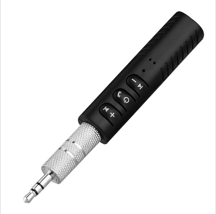 Лидер продаж, высококачественный автомобильный приемник bluetooth с синими зубьями, беспроводной автомобильный комплект с адаптером Aux