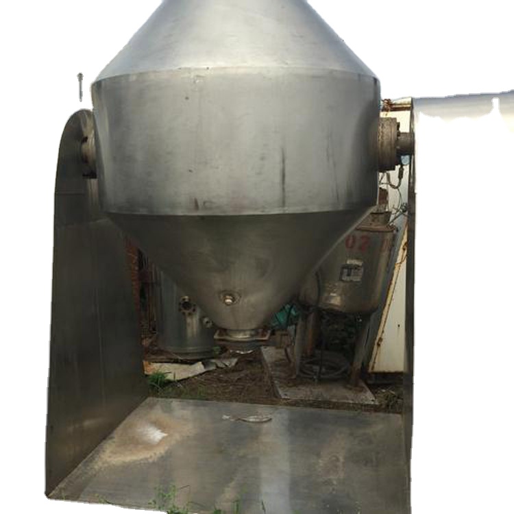 Low Price Highly Efficient double cone vacuum dryer for Ammonium carbonate